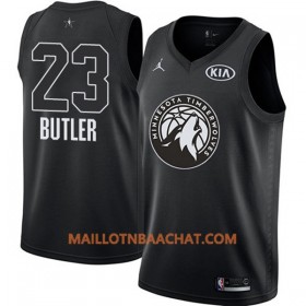 Maillot NBA Minnesota Timberwolves Jimmy Butler 23 2018 All-Star Jordan Brand Noir Swingman - Homme